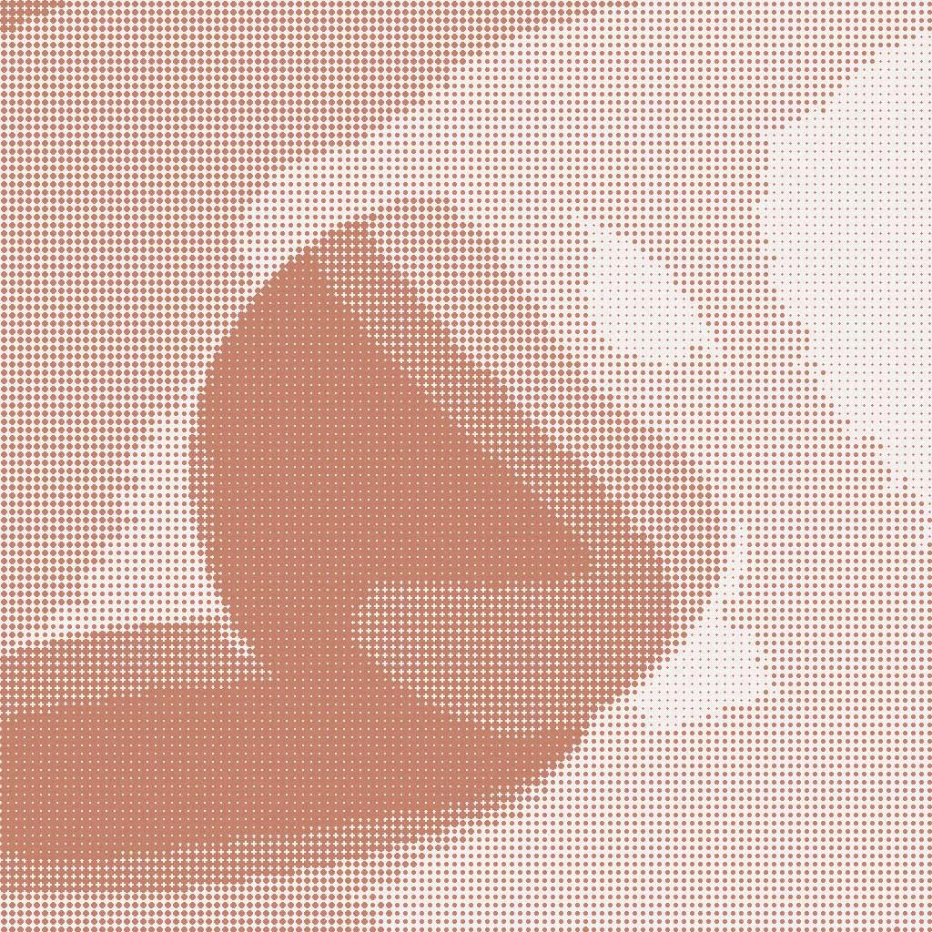 Printed in dots