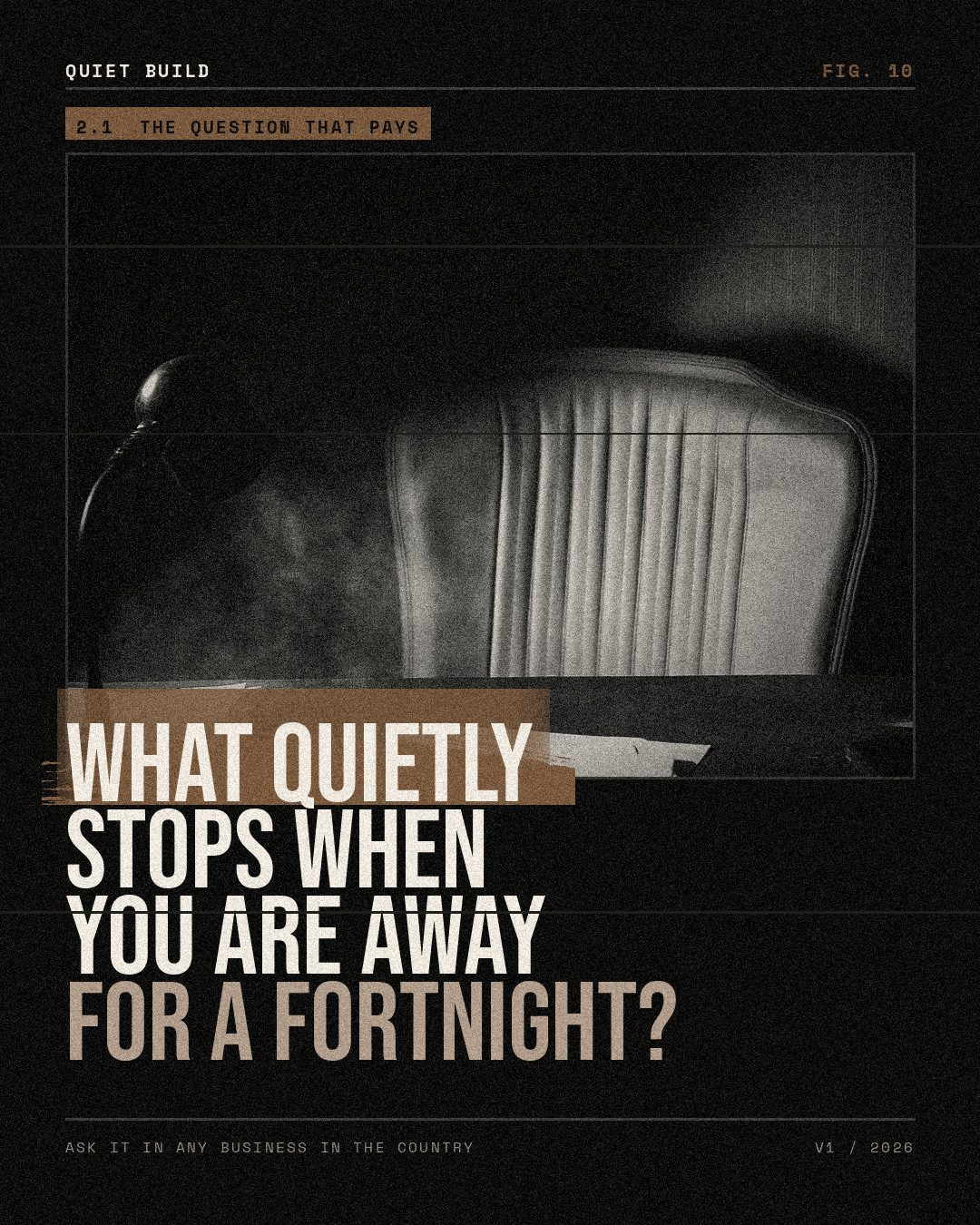 The fortnight test