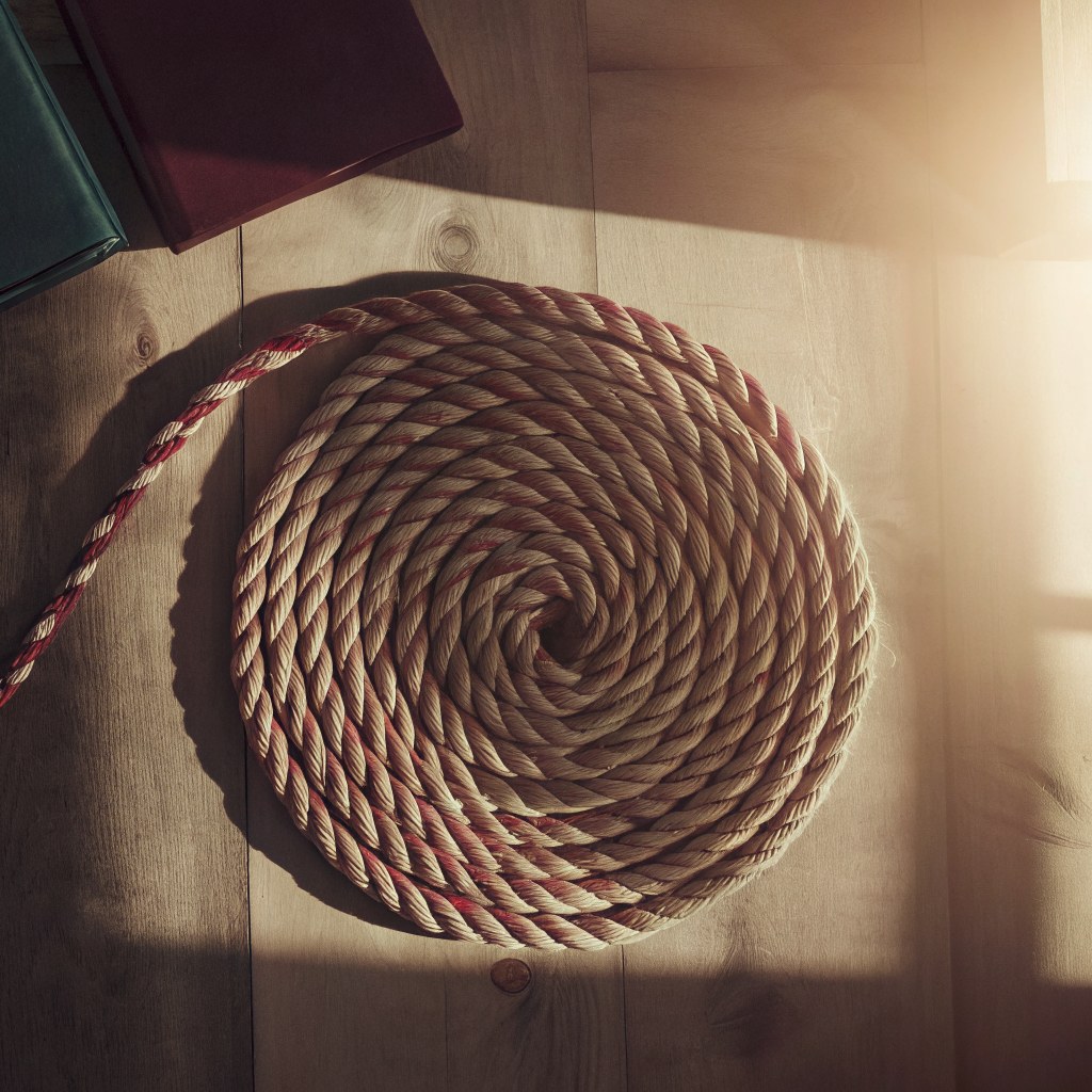 Coiled, ready